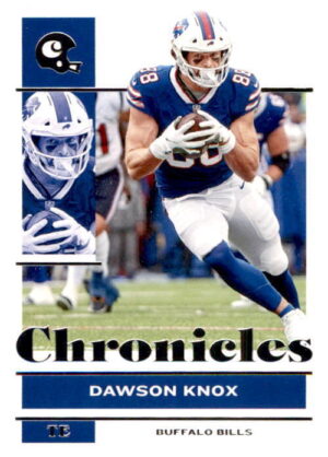 2021 Panini Chronicles #11 Dawson Knox