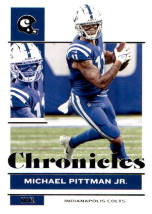 2021 Panini Chronicles #42 Michael Pittman Jr.  #/49