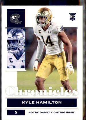 2022 Panini Chronicles Draft Picks #4 Kyle Hamilton Bronze