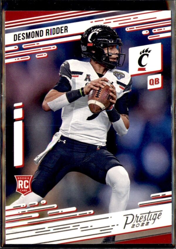 2022 Panini Chronicles Draft Picks #14 Desmond Ridder Prestige