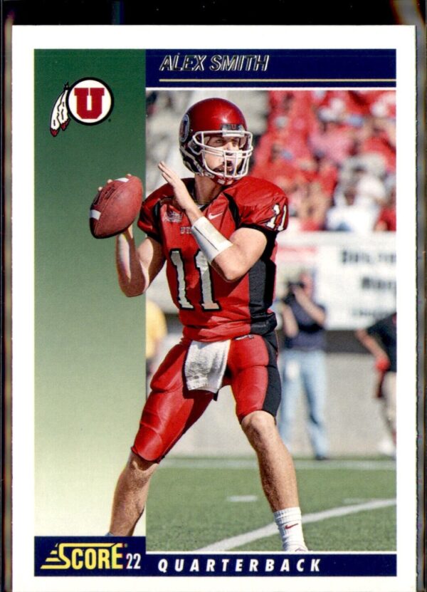 2022 Panini Chronicles Draft Picks #7 Alex Smith Score Retro