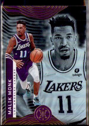 2021-22 Panini Illusions #100 Malik Monk