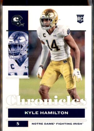 2022 Panini Chronicles Draft Picks #4 Kyle Hamilton