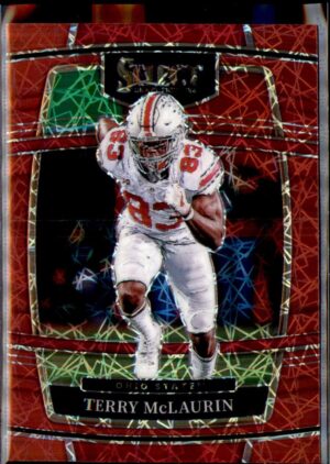 2021 Panini Rookies & Stars #86 Terry McLaurin Red Pulsar Prizm