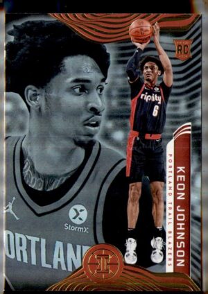 2021-22 Panini Illusions #171 Keon Johnson