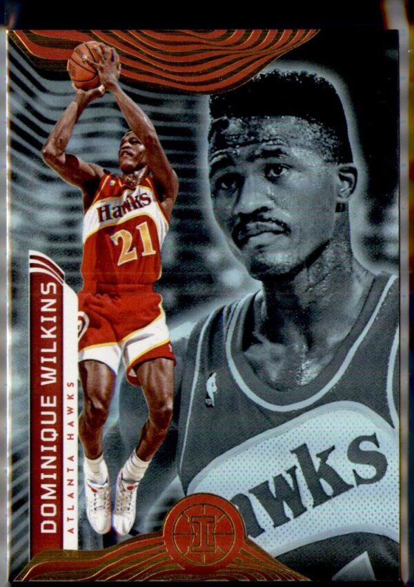 2021-22 Panini Illusions #140 Dominique Wilkins
