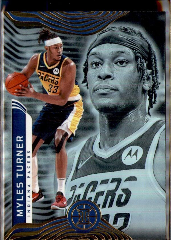 2021-22 Panini Illusions #121 Myles Turner