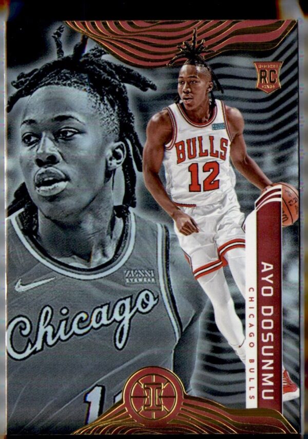 2021-22 Panini Illusions #186 Ayo Dosunmu