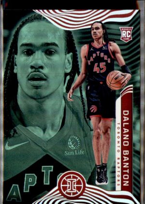 2021-22 Panini Illusions #192 Dalano Banton Emerald