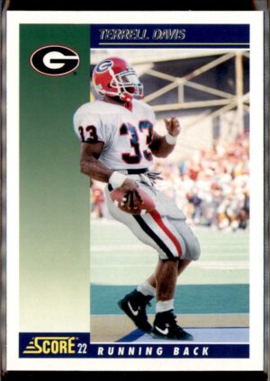 2022 Panini Chronicles Draft Picks #12 Terrell Davis Score Retro