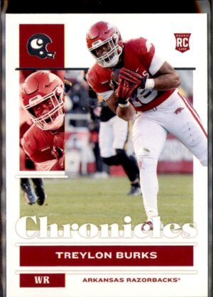 2022 Panini Chronicles Draft Picks #13 Treylon Burks