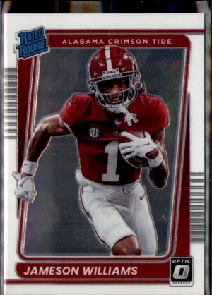 2022 Panini Chronicles Draft Picks #14 Jameson Williams Optic Rated Rookie
