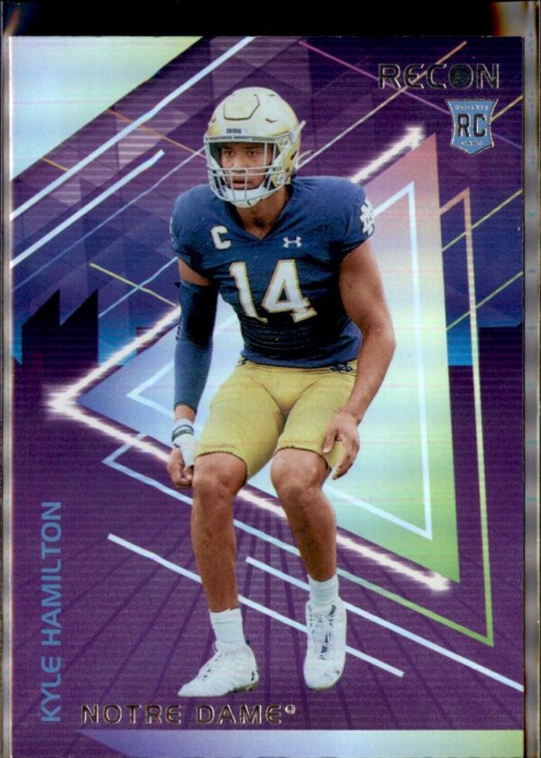 2022 Panini Chronicles Draft Picks #4 Kyle Hamilton Recon