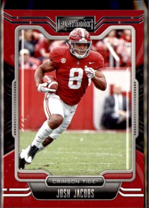 2022 Panini Chronicles Draft Picks #22 Josh Jacobs Playbook