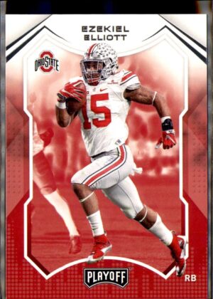 2022 Panini Chronicles Draft Picks #18 Ezekiel Elliott Playoff
