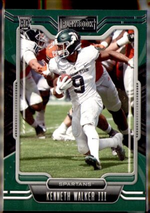 2022 Panini Chronicles Draft Picks #8 Kenneth Walker III Playbook