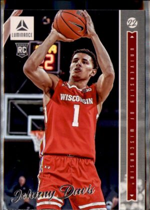 2022 Panini Chronicles Draft Picks #14 Johnny Davis Luminance