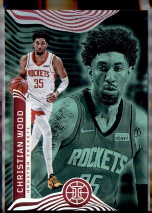 2021-22 Panini Illusions #76 Christian Wood Emerald