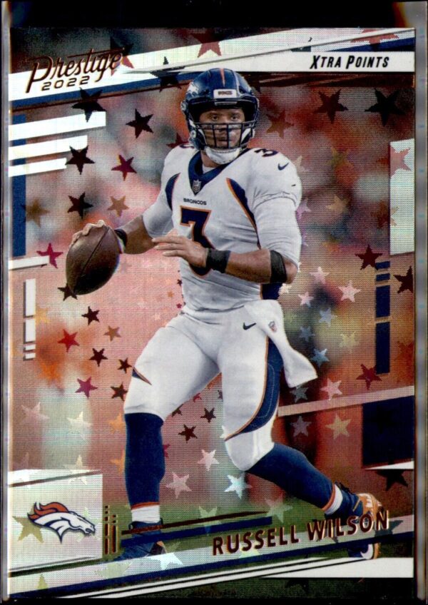2022 Panini Prestige #254 Russell Wilson Xtra Points Galaxy