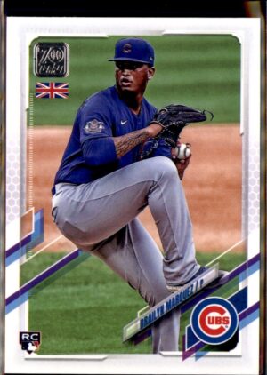 2021 Topps #404 Brailyn Marquez 582 Montgomery