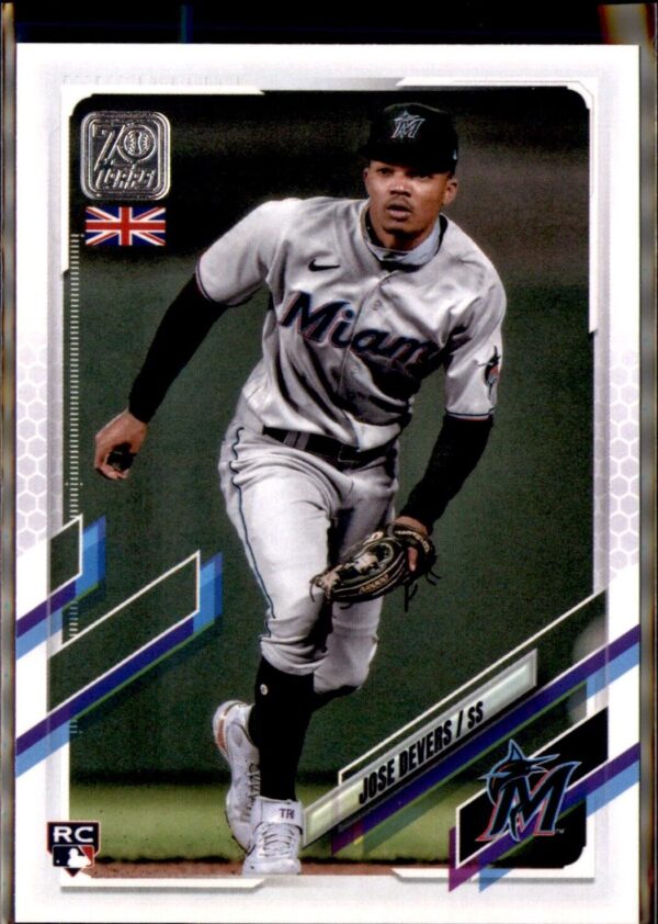 2021 Topps Update #US94 Jose Devers