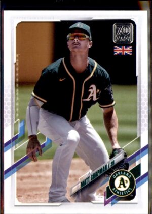 2021 Topps UK Edition #182 Matt Chapman