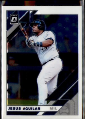 2019 Donruss Optic #166 Jesus Aguilar