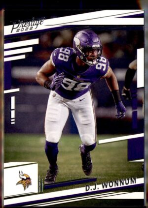 2022 Panini Prestige #196 D.J. Wonnum