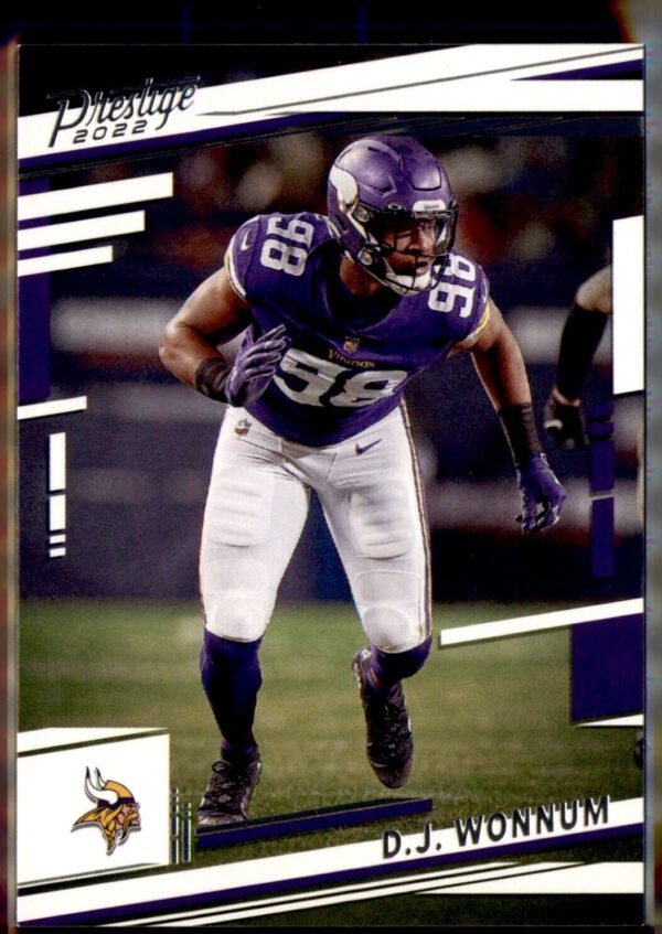 2022 Panini Prestige #196 D.J. Wonnum