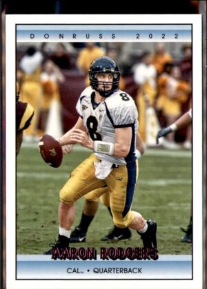 2022 Panini Chronicles Draft Picks #8 Aaron Rodgers Donruss Retro