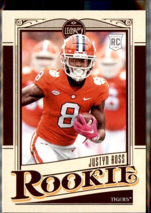 2022 Panini Chronicles Draft Picks #20 Justyn Ross Legacy Rookies