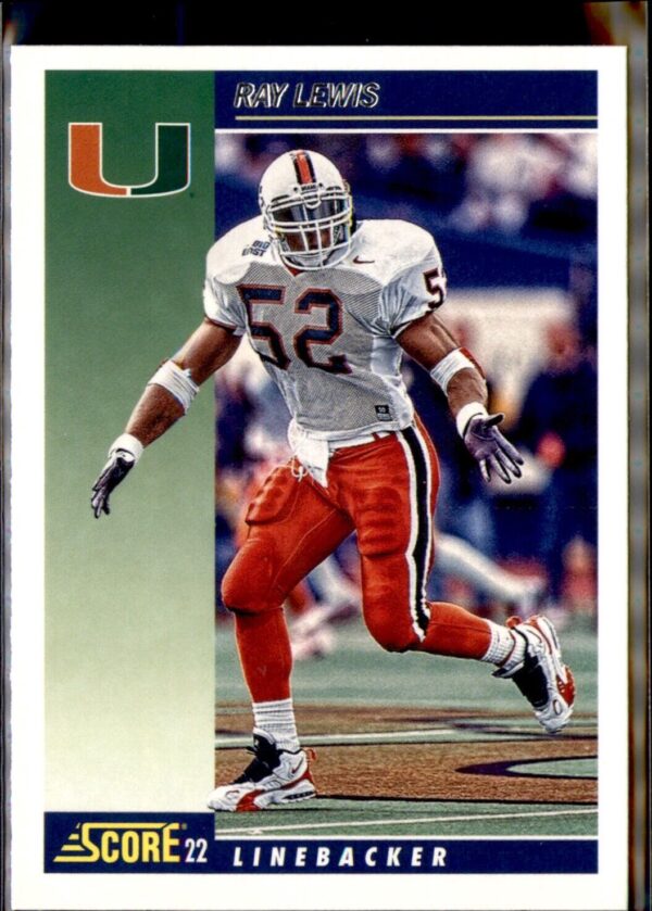 2022 Panini Chronicles Draft Picks #15 Ray Lewis Score Retro