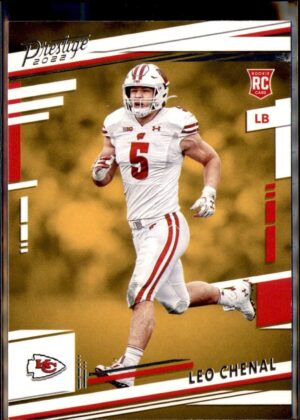 2022 Panini Prestige #371 Leo Chenal