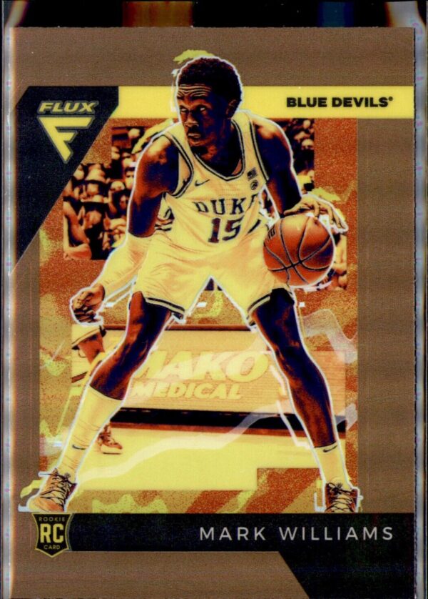 2022 Panini Chronicles Draft Picks #17 Mark Williams Flux