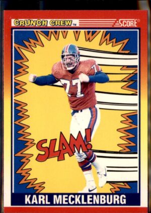 1990 Score #551 Karl Mecklenburg