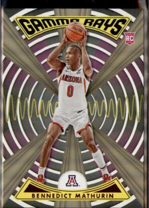 2022 Panini Chronicles Draft Picks #ZG-BEN Bennedict Mathurin Gamma Rays Pink