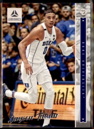 2022 Panini Chronicles Draft Picks #49 Jayson Tatum Luminance