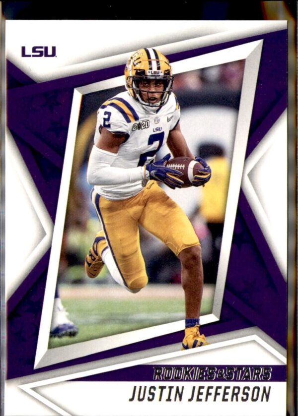 2022 Panini Chronicles Draft Picks #24 Justin Jefferson Rookies and Stars