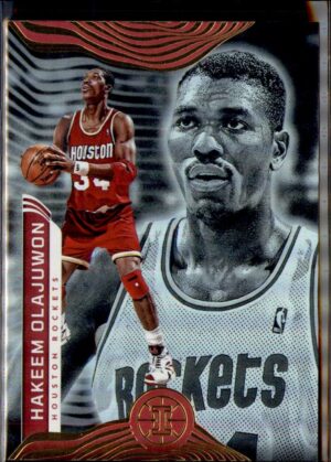 2021-22 Panini Illusions #137 Hakeem Olajuwon