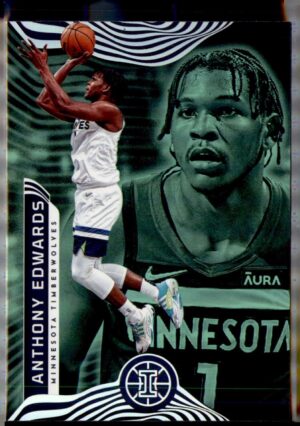 2021-22 Panini Illusions #27 Anthony Edwards Emerald
