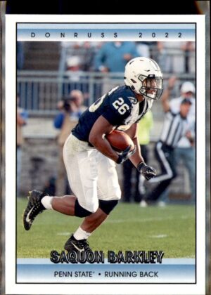 2022 Panini Chronicles Draft Picks #13 Saquon Barkley Donruss Retro