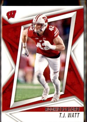 2022 Panini Chronicles Draft Picks #21 T.J. Watt Rookies and Stars