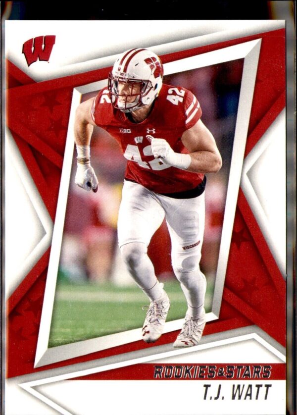 2022 Panini Chronicles Draft Picks #21 T.J. Watt Rookies and Stars