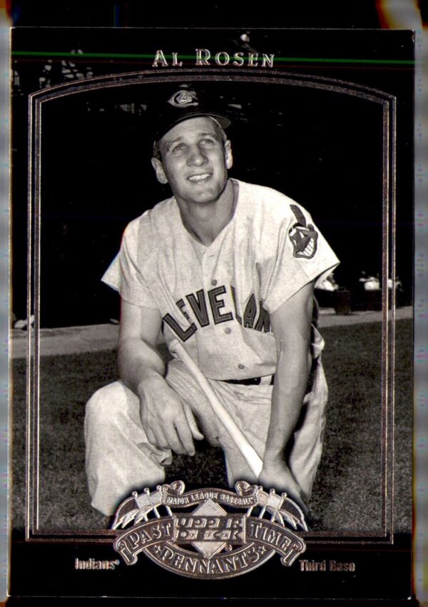 2005 UD Past Time Pennants #2 Al Rosen