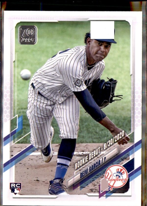 2021 Topps Update #US259 Deivi Garcia