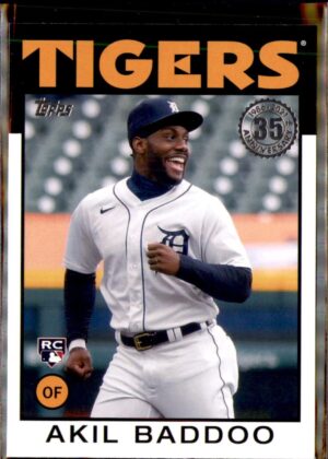 2021 Topps Update #86B-22 Akil Baddoo 1986 Topps Baseball 35th Anniversary