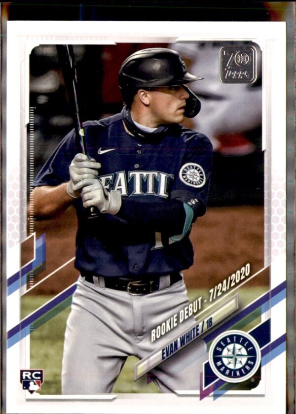 2021 Topps Update #US73 Evan White