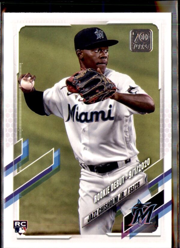 2021 Topps Update #US114 Jazz Chisholm Jr.