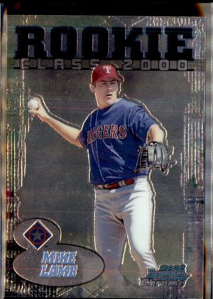 2000 Bowman Chrome #RC10 Mike Lamb Rookie Class 2000