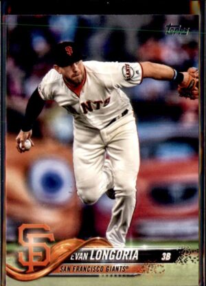 2018 Topps Update #US118a Evan Longoria